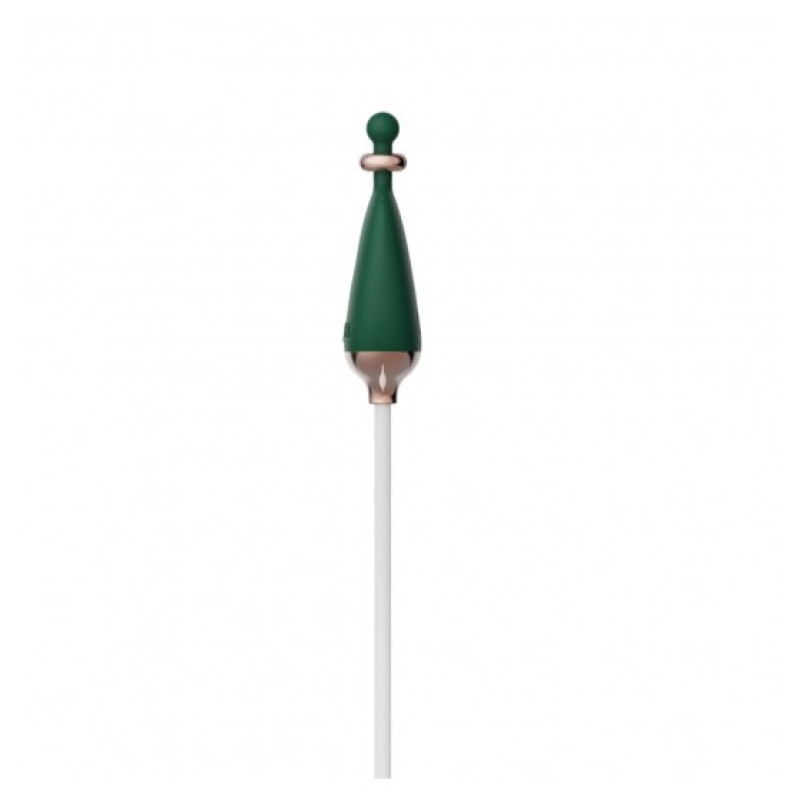 Зажимы для сосков с вибрацией Qingnan No.2 Vibrating Nipple Clamps Green