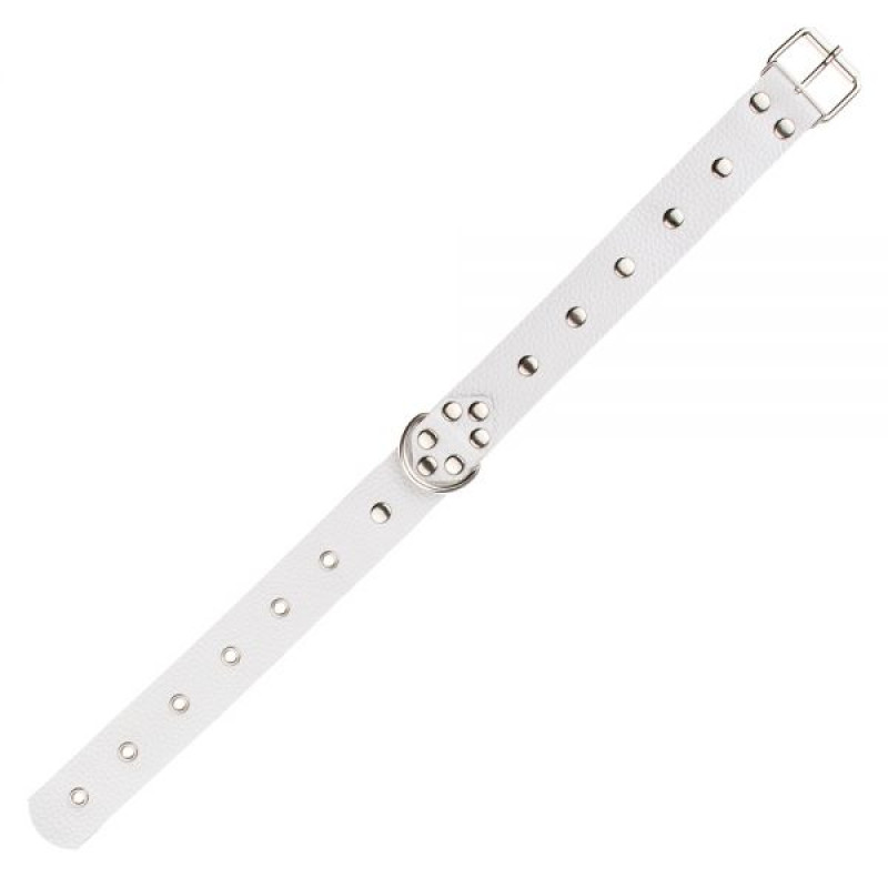 Ошейник sLash Dominant Collar Белый Ошейник sLash Dominant Collar Белый