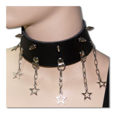 Ошейник с шипами Spade Черный 280820