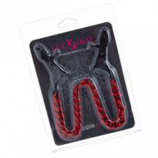 Зажимы на соски Lucky Bay Red Chain