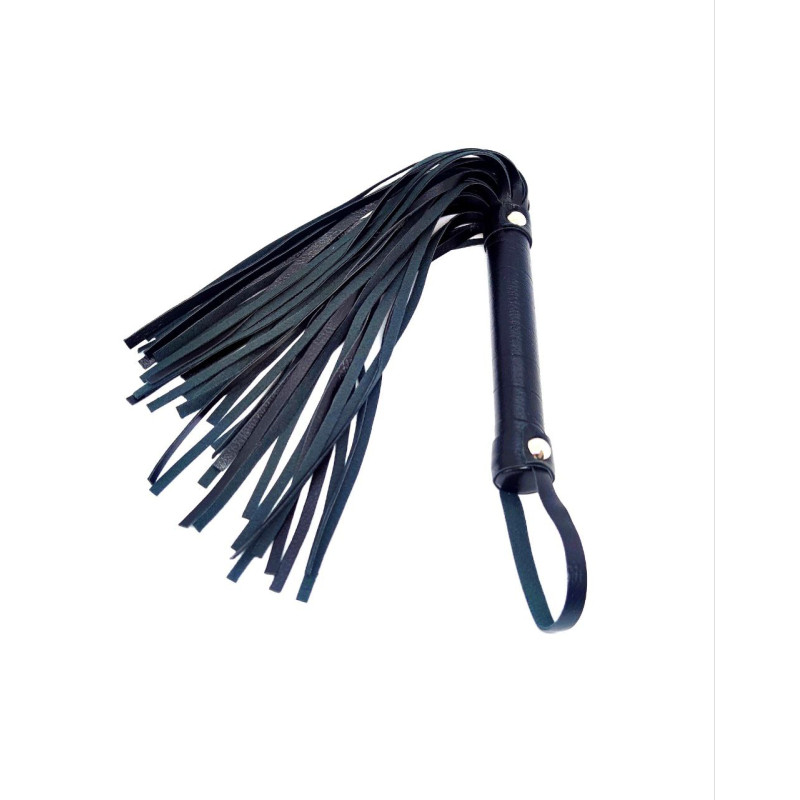 Флоггер екошкіра L DS Fetish Flogger чорний 39 см Флоггер екошкіра L DS Fetish Flogger чорний 39 см