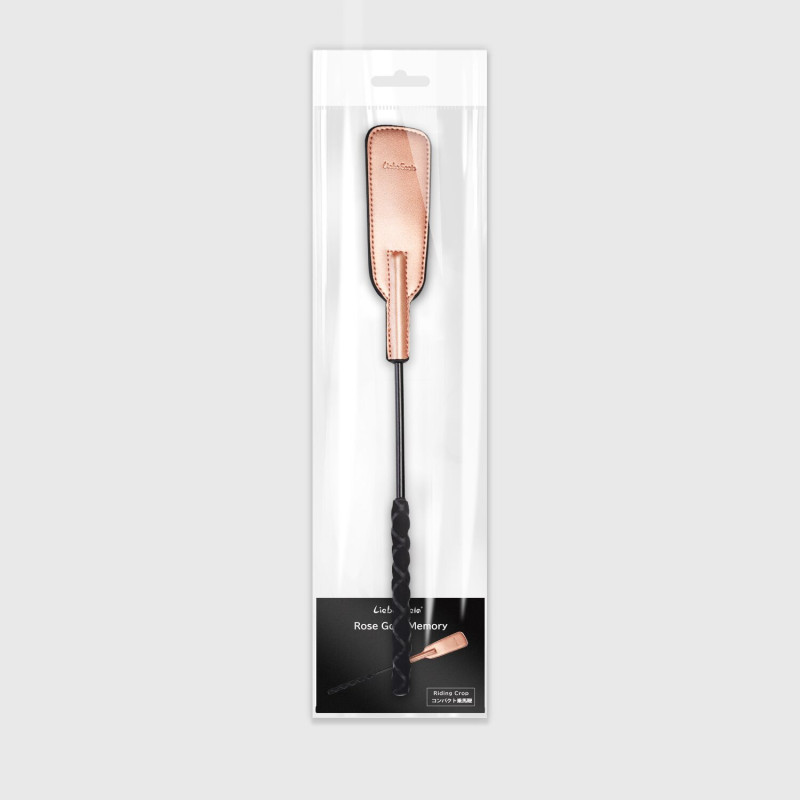Шльопалка Liebe Seele Rose Gold Memory Riding Crop Шльопалка Liebe Seele Rose Gold Memory Riding Crop