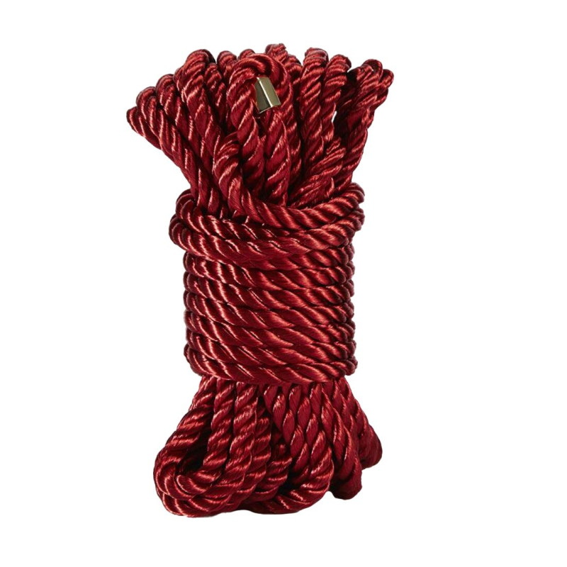 Роскошная веревка для Шибари Zalo Bondage Rope Red Роскошная веревка для Шибари Zalo Bondage Rope Red