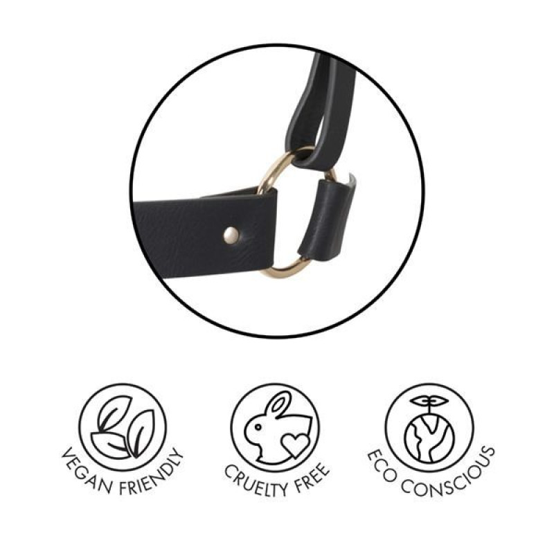 Портупея-пояс Bijoux Indiscrets MAZE Wide Belt and Restraints Чорна Портупея-пояс Bijoux Indiscrets MAZE Wide Belt and Restraints Чорна