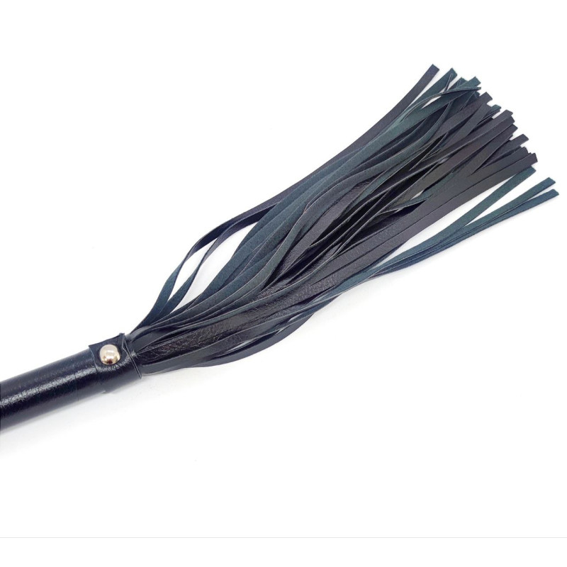 Флоггер екошкіра L DS Fetish Flogger чорний 39 см Флоггер екошкіра L DS Fetish Flogger чорний 39 см