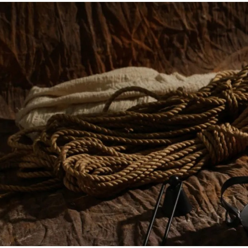 Мотузка шибарі Lockink Sevanda бежева, 8 м Мотузка шибарі Lockink Sevanda бежева, 8 м