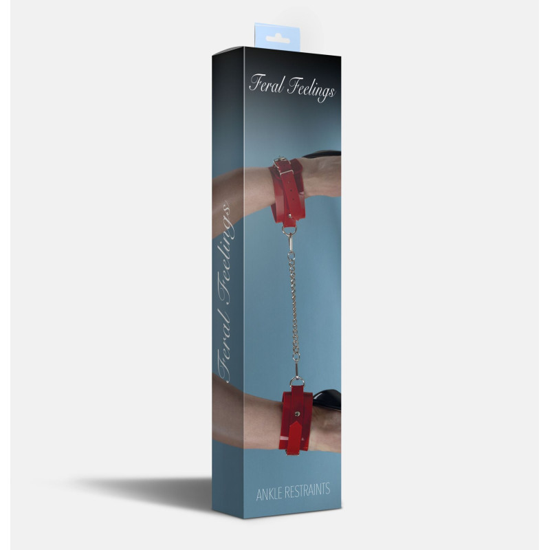 Поножи Feral Feelings - Ankle Restraints Red Поножи Feral Feelings - Ankle Restraints Red