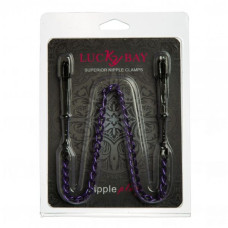 Зажимы на соски Lucky Bay Nipple play Фиолетовые