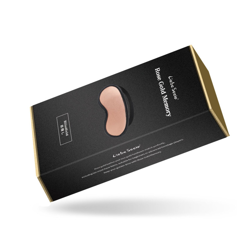 Маска на очі Liebe Seele Rose Gold Memory Blindfold Маска на очі Liebe Seele Rose Gold Memory Blindfold