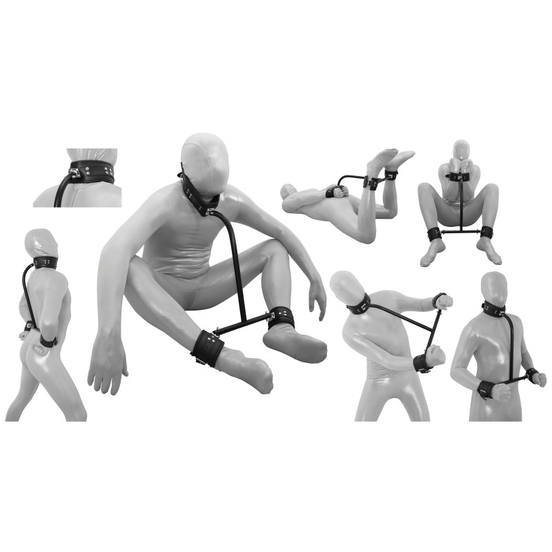 Наручники StRubber XXdreamStoys Hals-Handfessel-Pranger