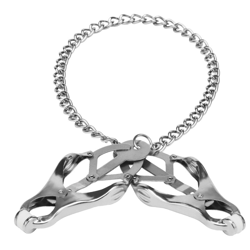 Зажимы для сосков StRubber STEAMY SHADES Endurance Butterfly Nipple Clamps Зажимы для сосков StRubber STEAMY SHADES Endurance Butterfly Nipple Clamps