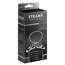 Затискачі для сосків StRubber STEAMY SHADES Endurance Butterfly Nipple Clamps
