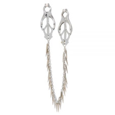 Зажимы на соски Lucky Bay Nipple play кабалы Chain and Spike