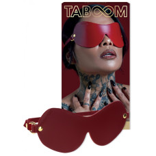Маска с закрытыми глазами Taboom красная