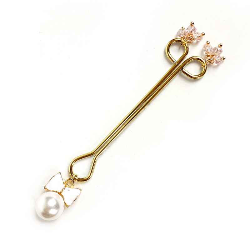 Зажим для клитора Art of Sex Clit Clamp Bow Pearl Зажим для клитора Art of Sex Clit Clamp Bow Pearl
