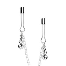 Зажимы для сосков и клитора Bedroom Fantasies: Nipple and Clitoris Clamps - Silver
