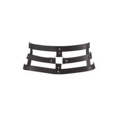 Портупея-пояс Bijoux Indiscrets MAZE Wide Belt and Restraints Черная