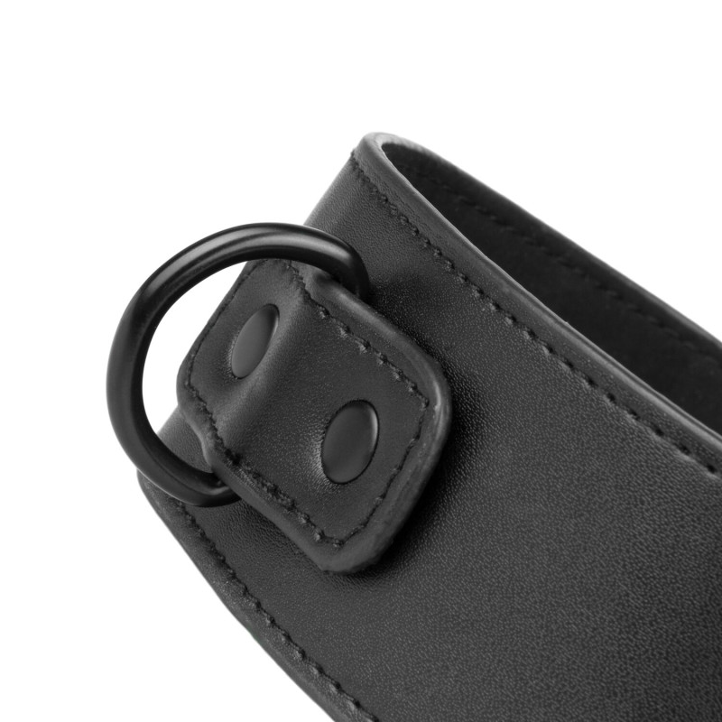 Наручники з нашийником Bedroom Fantasies: Collar & Wrist Cuffs, чорні Наручники з нашийником Bedroom Fantasies: Collar & Wrist Cuffs, чорні