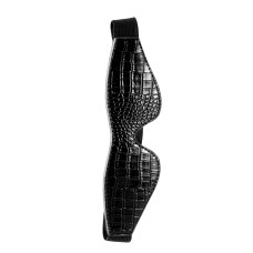 Маска на очі Dream toys BLAZE LUXUARY BLINDFOLD CROCO BLACK