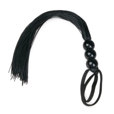 Флогер EasyToys Black Silicone Whip, 32 см