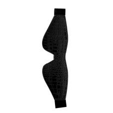 Маска на глаза Dream toys BLAZE LUXUARY BLINDFOLD CROCO BLACK