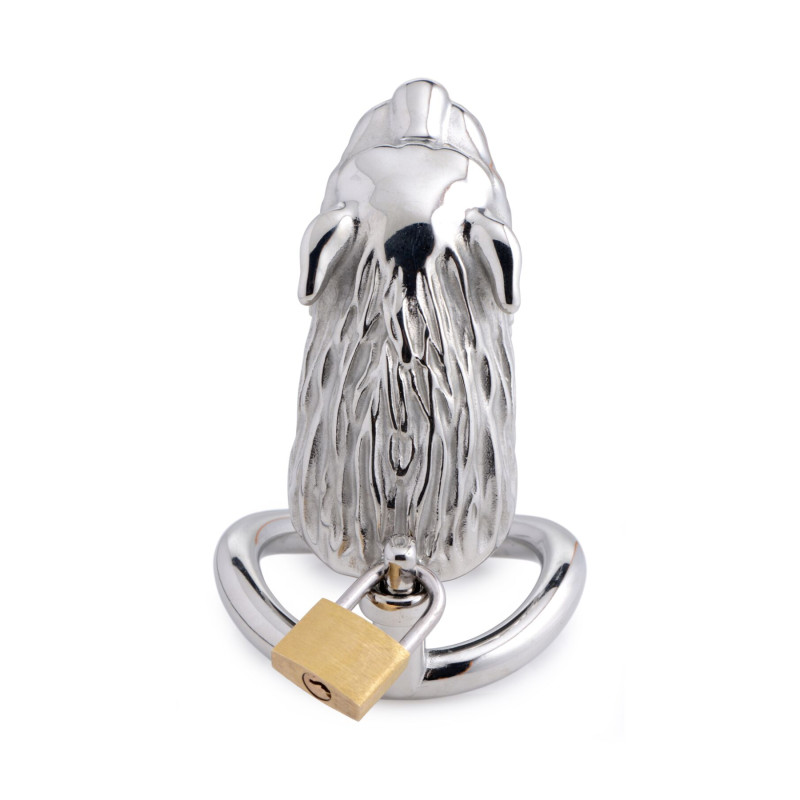 Клетка для пениса Master Series: Tiger King Cock Cage With Lock, три кольца, замок, три ключа Клетка для пениса Master Series: Tiger King Cock Cage With Lock, три кольца, замок, три ключа