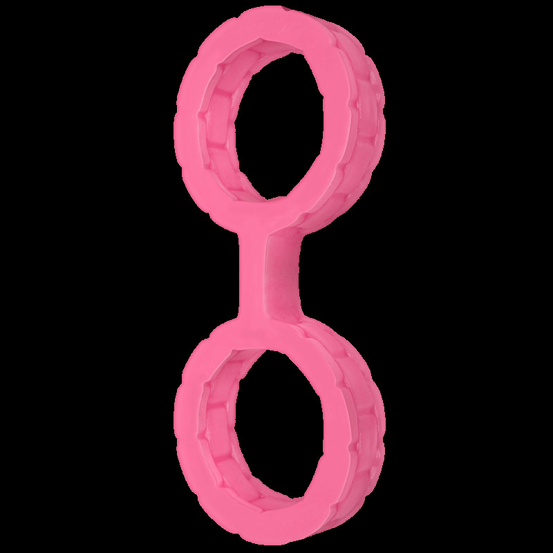Наручники силіконові Doc Johnson The Cuffs Large Рожеві