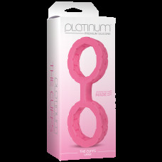 Наручники силіконові Doc Johnson The Cuffs Large Рожеві