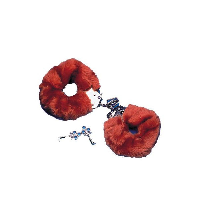 Наручники Dreamtoys Metal Handcuff with Plush Коричневі Наручники Dreamtoys Metal Handcuff with Plush Коричневі