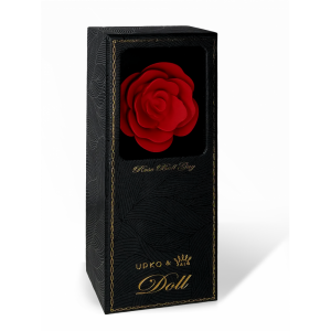 Кляп троянда із силікону та італійської шкіри UPKO Rose Ball Gag