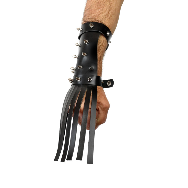 Кожаная БДСМ перчатка-хлыст Art of Sex - Snake Кожаная БДСМ перчатка-хлыст Art of Sex - Snake