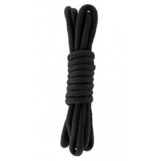 Веревка для бондажа sLash Bondage Rope, 3 м, Black