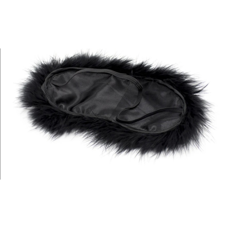 Маска на глаза DS Fetish Feather blindfold black Маска на глаза DS Fetish Feather blindfold black