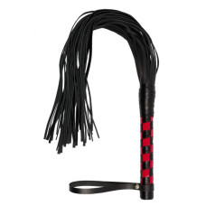 Флогер sLash Premium Leather Flogger Черный/Красный
