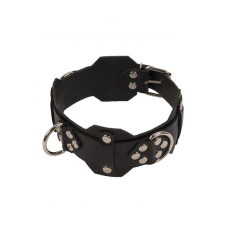 Ошейник sLash VIP Leather Collar Черный
