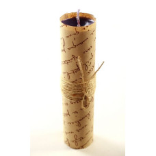 Свеча ручной работы sLash L Фиолетовая