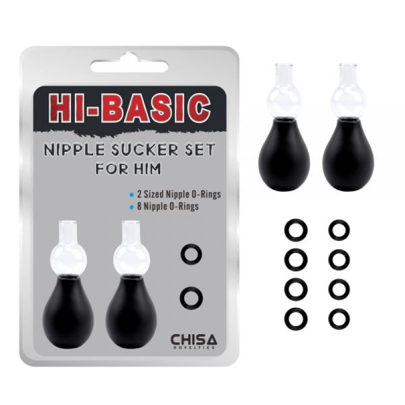 Стимулятори на соски Chisa Nipple Sucker Set for Him Стимулятори на соски Chisa Nipple Sucker Set for Him