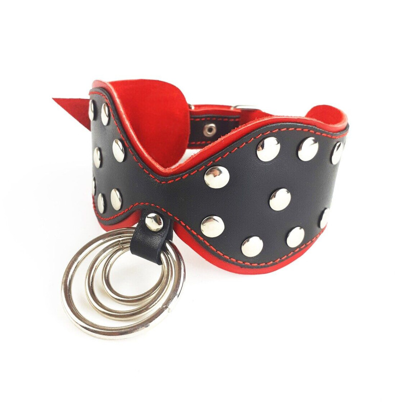 Нашийник із натуральної шкіри Art of Sex Collar Butterfly