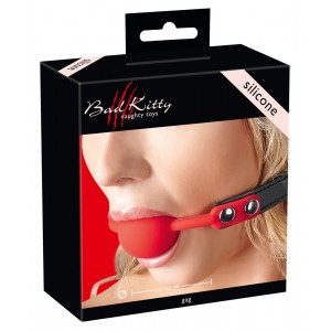 Кляп Bad Kitty Gag Silicone Red