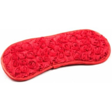 Маска на глаза с аппликацией из роз DS Fetish, красная