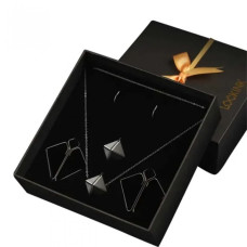 Затискачі для сосків з важкою підвіскою та сережками Lockink Сірі