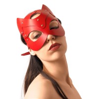 Маска Кішечки Art of Sex - Cat Mask Червона