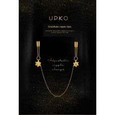 Зажимы на соски UPKO Снежинки