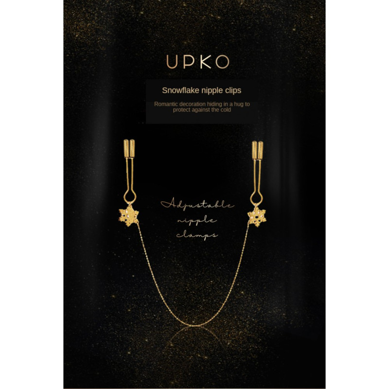 Зажимы на соски UPKO Снежинки Зажимы на соски UPKO Снежинки