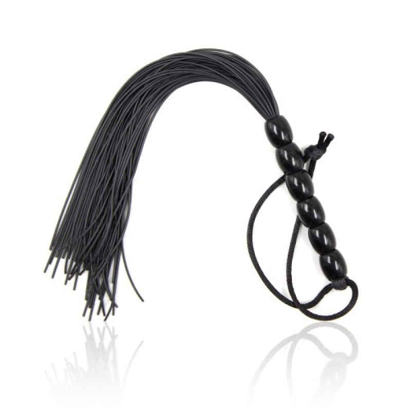 Флогер DS Fetish FLOGGER, 6 кульок, Чорний, ручка 45 см Флогер DS Fetish FLOGGER, 6 кульок, Чорний, ручка 45 см