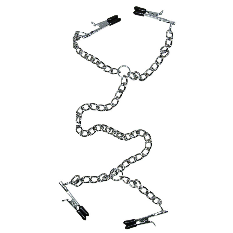 Зажимы для сосков Fetish Collection Sextreme Серебристые 5251970000 Зажимы для сосков Fetish Collection Sextreme Серебристые 5251970000