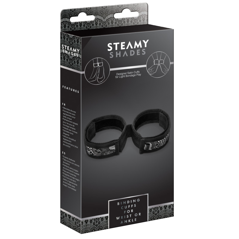 Наручники StRubber STEAMY SHADES Binding Cuffs for Wrist or Ankle