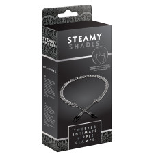 Затискачі для сосків StRubber STEAMY SHADES Tweezer Intimate Nipple Clamps
