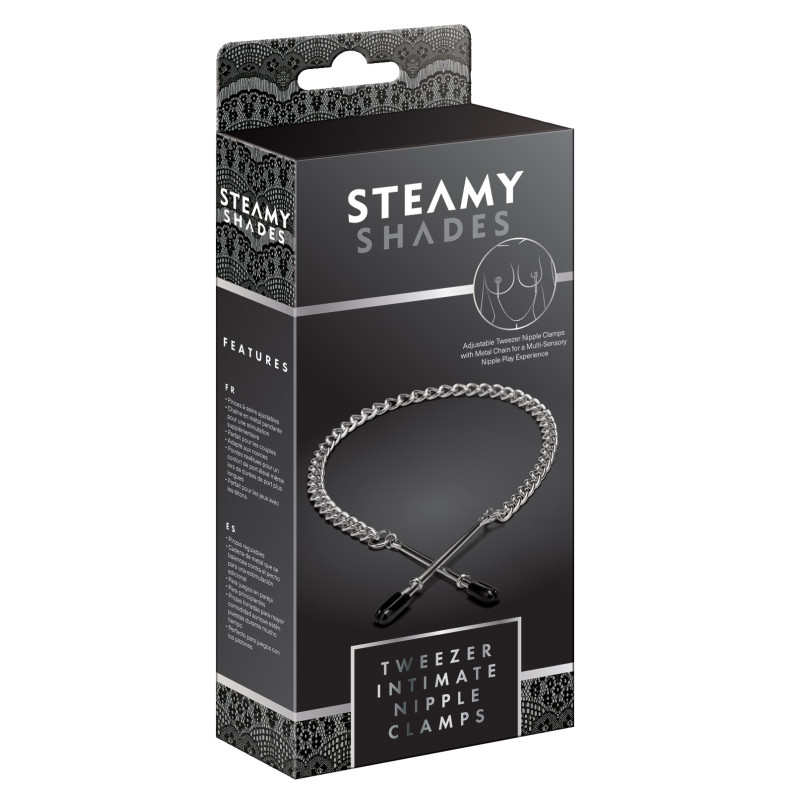 Зажимы для сосков StRubber STEAMY SHADES Tweezer Intimate Nipple Clamps Зажимы для сосков StRubber STEAMY SHADES Tweezer Intimate Nipple Clamps