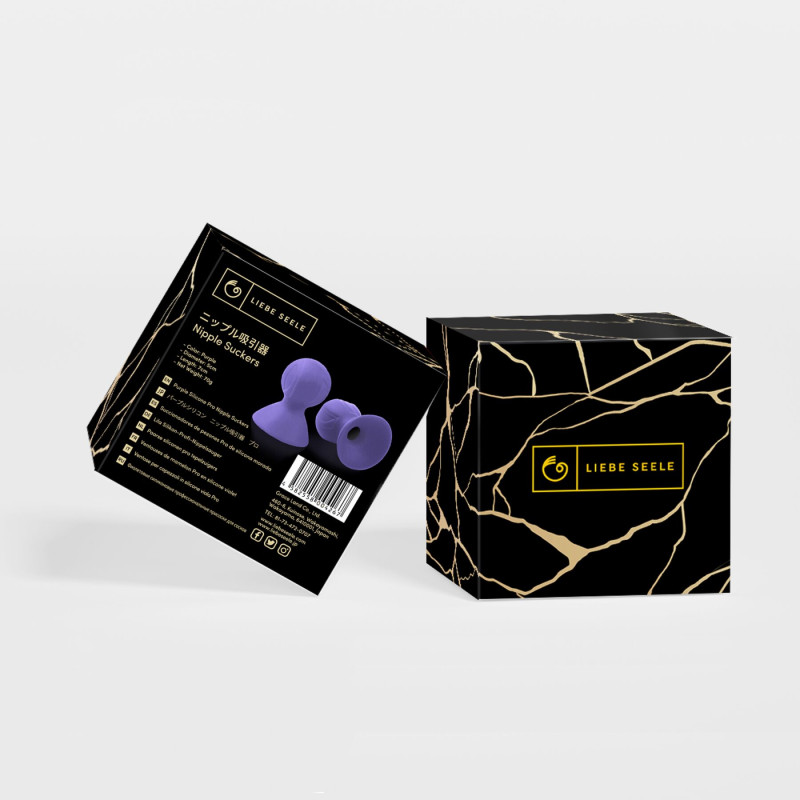 Присоски для сосков Liebe Seele Nipple Suckers Purple, силикон Присоски для сосков Liebe Seele Nipple Suckers Purple, силикон